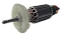 Induzido / Rotor para Esmerilhadeira 1375 Gws 6-115 (PRODUTO IMPORTADO) - Imagem 6