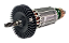 Induzido / Rotor Furadeira 1218 / 1218.5 Gsb 16re (PRODUTO IMPORTADO) - Imagem 2