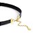 Colar Choker Frida Ágata Dourado Jet - Imagem 4