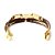 Pulseira Lucca Marrom Dourado - Imagem 5