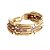 Pulseira Doha Coyote Dourado - Imagem 1