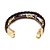 Pulseira Ale Marrom Dourado - Imagem 4