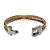 Pulseira Masculina Couro Bruce - Imagem 2