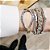 Look De Pulseiras Naomy Guadalupe Nude Prata - Imagem 1