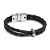 Pulseira Masculina Couro Jet Dan - Imagem 1