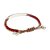 Pulseira Gipsy Vermelha Prata - Imagem 3