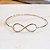 Bracelete Infinity Dourado - Imagem 4