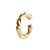 Piercing de Orelha Plat Dourado - Imagem 1