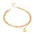 Colar Semijoia Choker Nina Laranja Dourado - Imagem 5