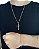 kit corrente e pulseira de ouro masculina Pingente Crucifixo - Imagem 1