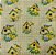 Tecido Tricoline DIGITAL Casinha de Pássaros amamrelo  0,50cm x 1,50cm - Imagem 1