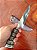 FACA ARTESANAL 7" em INOX , CABO EM RESINA - Imagem 6