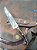 Faca 8" SOROCABANA Inox , cabo chifre e madeira - Imagem 1