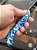 Faca 8" SOROCABANA Inox , cabo resina azul - Imagem 6
