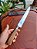Faca Formiga 8" Inox ,  Cabo em Madeira - Imagem 2