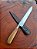 Faca Formiga 8" Inox ,  Cabo em Madeira - Imagem 5