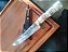 Faca Churrasco 6" inox ,Cabo em Chifre de Cervo - Imagem 1