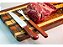 Kit para Churrasco e Cozinha 8" Zakharov Chef Garfo no Estojo de Madeira - Imagem 3
