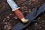 Faca Esportiva Zakharov Bowie MK2 8" na Bainha de Couro - Imagem 6