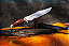 Faca Esportiva Zakharov Bowie MK2 8" na Bainha de Couro - Imagem 1