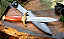 Punhal 8'' Zakharov Decorativo na Bainha de Couro - Imagem 8