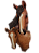 Escultura Realista de Cabeça de Cavalos - Imagem 4