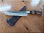 Faca Carbono 7" Cabo Resina e Madeira - Imagem 3