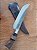 Faca Carbono 7" Cabo Resina e Madeira - Imagem 4