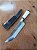 Faca Carbono 7 Polegadas , Cabo Resina e Madeira - Imagem 5