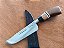 Faca 7 Polegadas em Inox , Cabo Resina e Madeira - Imagem 9