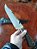 Faca Bowie em Aço Inox com Cabo de Madeira Nobre – Resistência e Estilo em Suas Mãos! - Imagem 6