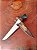FACA ARTESANAL INOX 8" CABO MISTO - Imagem 4