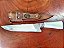 FACA ARTESANAL INOX CIRURGICO 8" CABO EM OSSO - Imagem 8