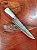 FACA ARTESANAL INOX CIRURGICO 7" CABO EM OSSO - Imagem 1