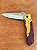 Canivete Premium Gold Inox Pesca Camping - Imagem 3