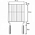 Grelha aramada com reforço medida 35x40 ERC INOX - Imagem 1
