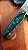 CUTELO GOURMET 6,5" em INOX FULL TANG CABO EM RESINA VERDE E MADEIRA - Imagem 10