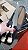 Kit Faca e Garfo inox 7” – Com Bainha, Cabo Madeira e Resina - Imagem 1