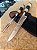Kit Faca e Garfo inox – Com Bainha, Cabo Madeira e Resina - Imagem 7