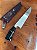 🔪 Faca 9” em Inox com Cabo em Resina preto - Imagem 5