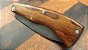 Canivete 4,5” Forjado em aço carbono , cabo em madeira nobre, brut forj - Imagem 4