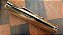 Canivete 4,5” Forjado em aço carbono , cabo em madeira nobre, brut forj - Imagem 1