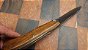 Canivete 4,5” Forjado em aço carbono , cabo em madeira nobre, brut forj - Imagem 7