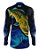 CAMISETA DE PESCA MAR NEGRO TUCUNARE AZUL-1  P - Imagem 2