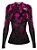 CAMISETA DE PESCA MAR NEGRO FEMININO CAMUFLADO G - Imagem 1