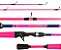 VARA 2 PARTES CARRETILHA ALBATROZ TOPAZ 562 1,68M 6-12LB PINK - Imagem 1