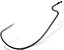 ANZOL CARTELA VMC FASTGRIP WIDE GAP WORM HOOK 4/0 - Imagem 1