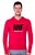CAMISETA MAR NEGRO POLIAMIDA DE CAPUZ MASCULINA VERMELHO M - Imagem 1