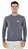 CAMISETA DE PESCA MAR NEGRO SLIM POLIAMIDA CHUMBO G2 - Imagem 1