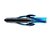 ISCA ARTIFICIAL CRIATURA CHOMPERS CRAW TUBE 10CM 7 UNIDADES - BLACK BLUE - Imagem 1
